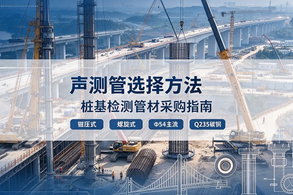 怀远声测管选型标准